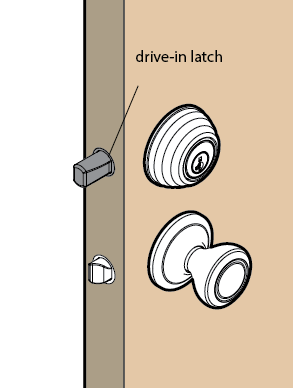 Not chiseled door