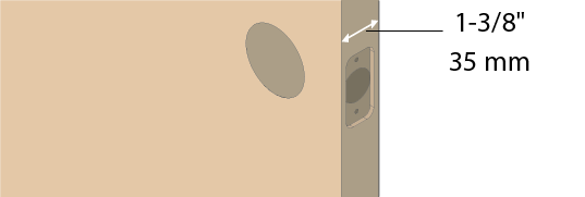 35mm door