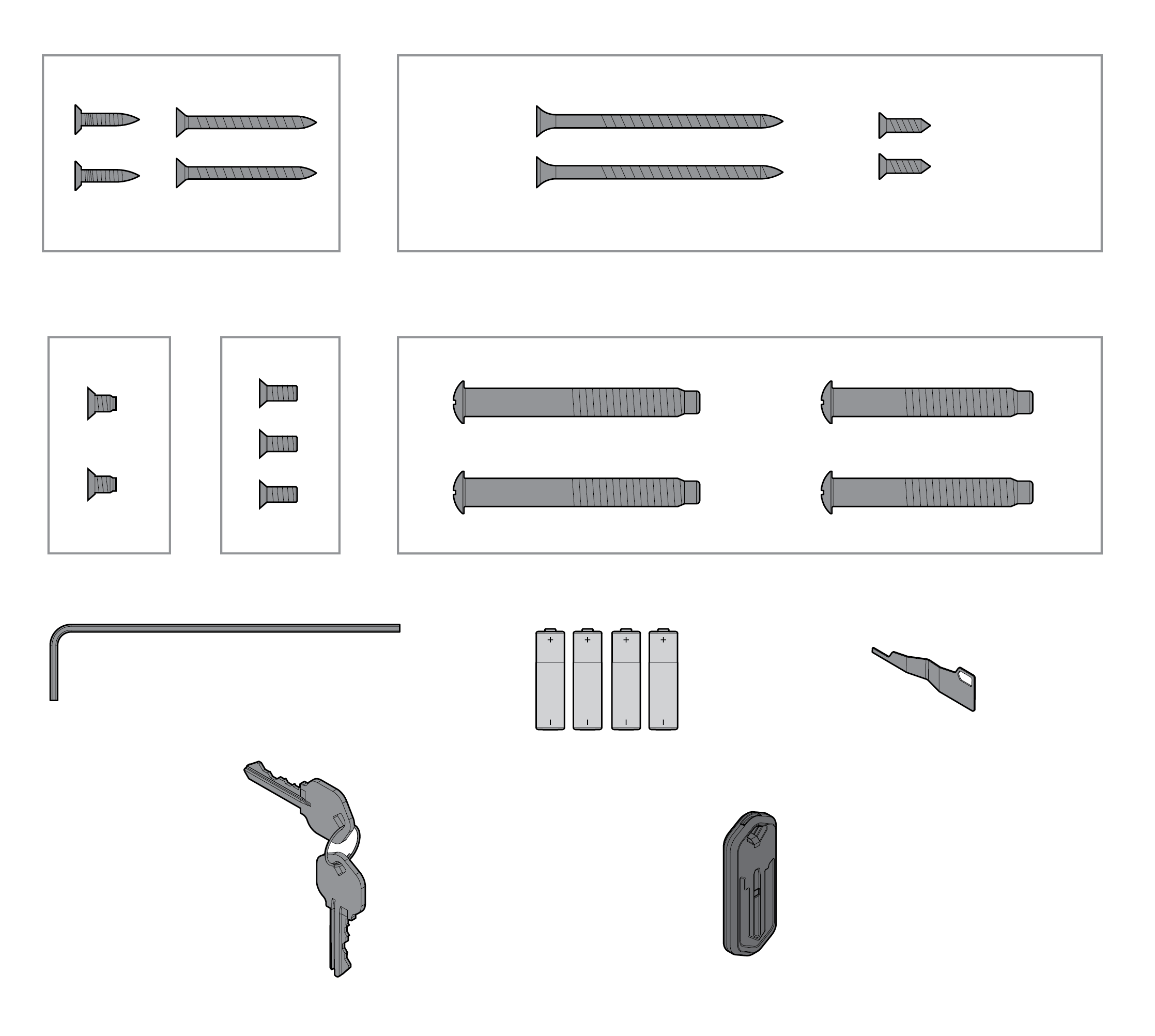 Fasteners and accessories